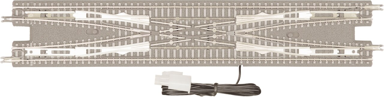 Rokuhan R082 Z規 PC軌道電動雙交叉道岔