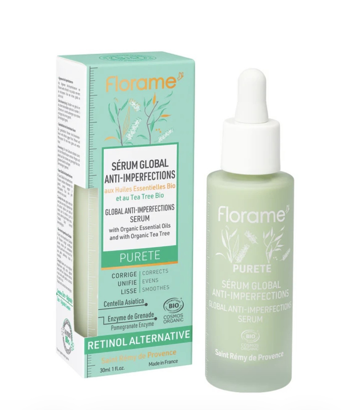FLORAME Global Anti-imperfections Serum 有機積雪草小綠瓶精華 [30ml]