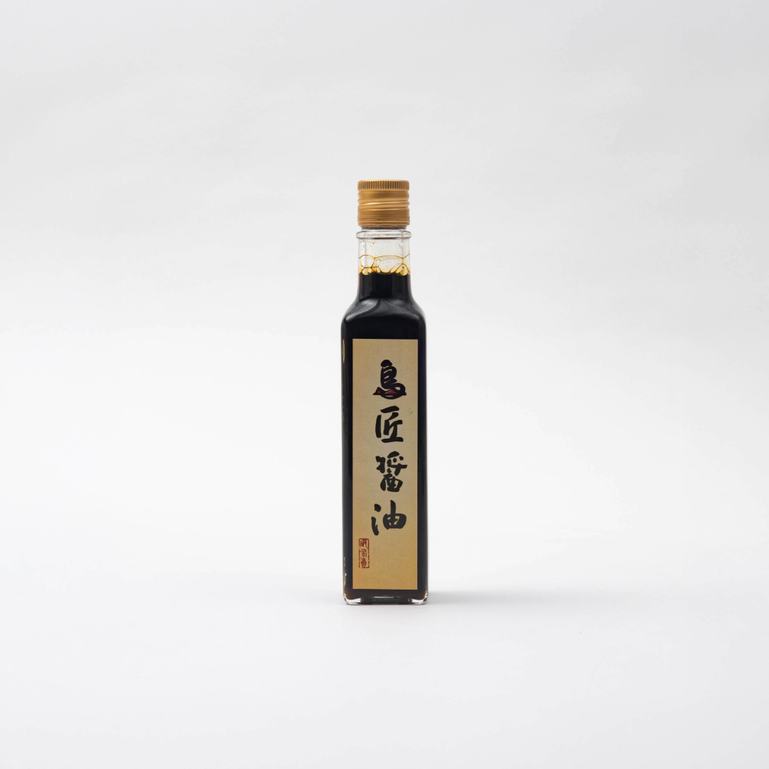 島匠商行｜宜蘭在地手工醬油 (原味) 純素｜250ml