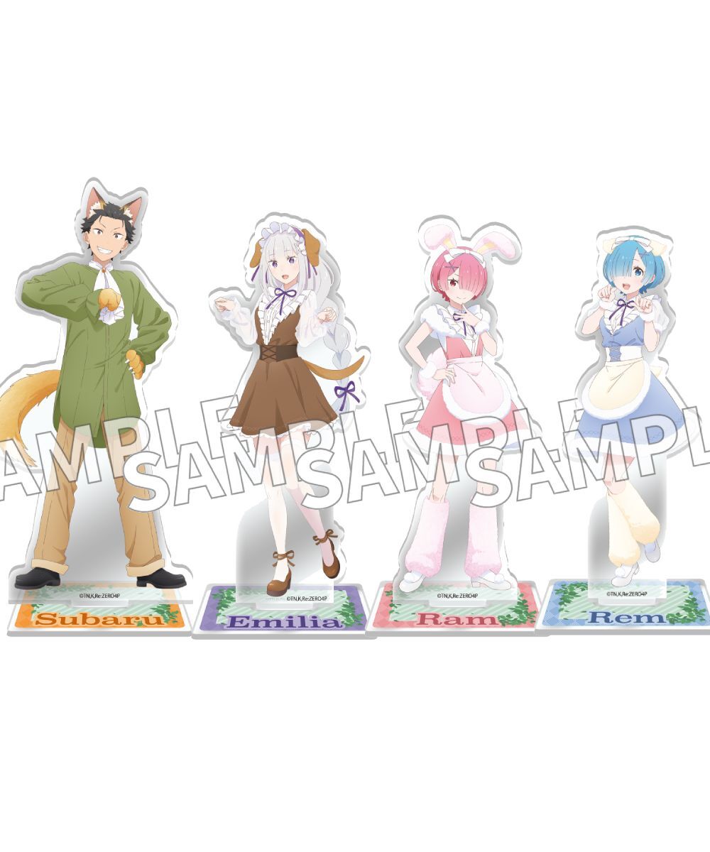 預購-「Re:從零開始的異世界生活」壓克力人形立牌 FANTASY FOREST ver. 系列【日本進口精品】