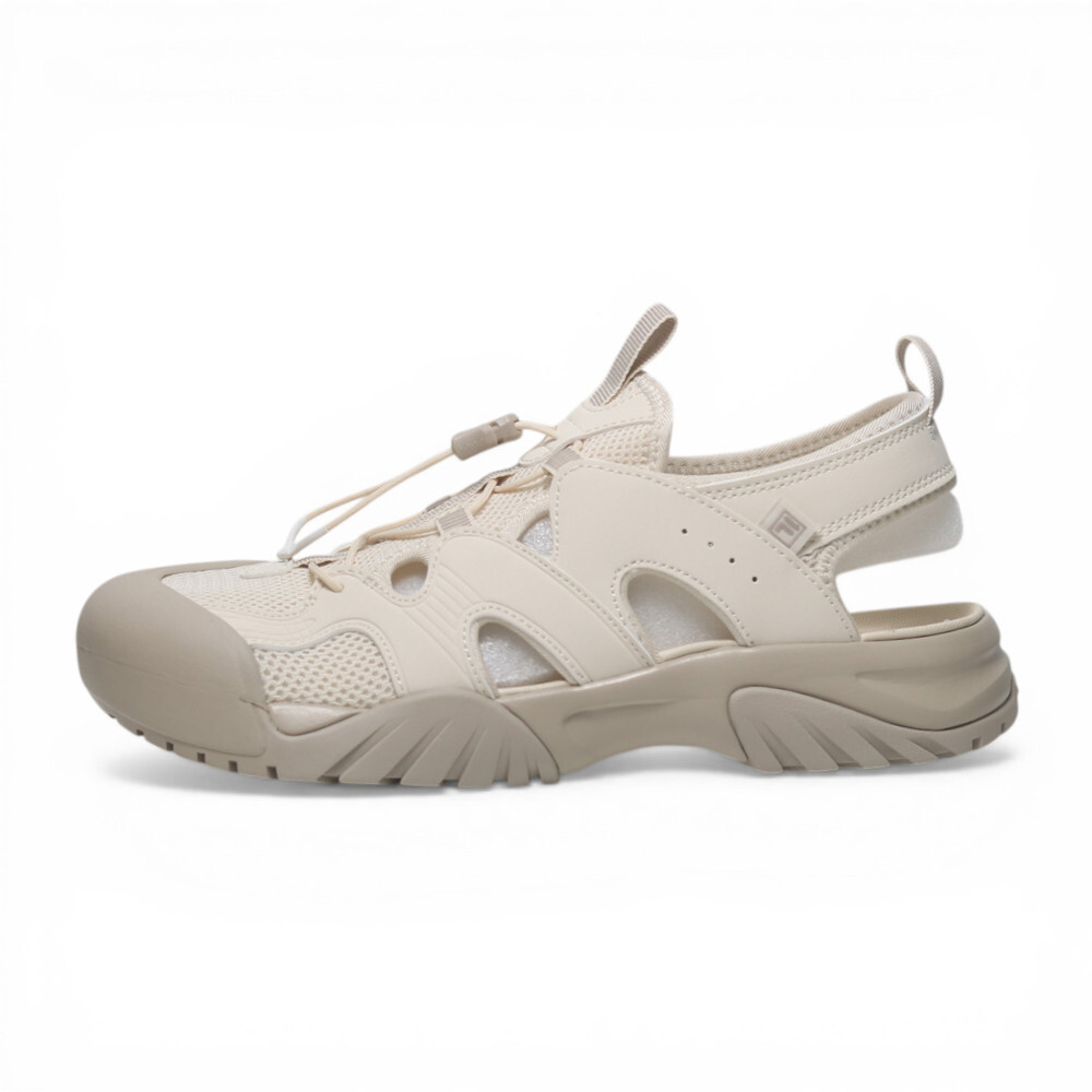FILA 休閒鞋 PEITO V2 米白 護指 運動涼鞋 女 4S140A260