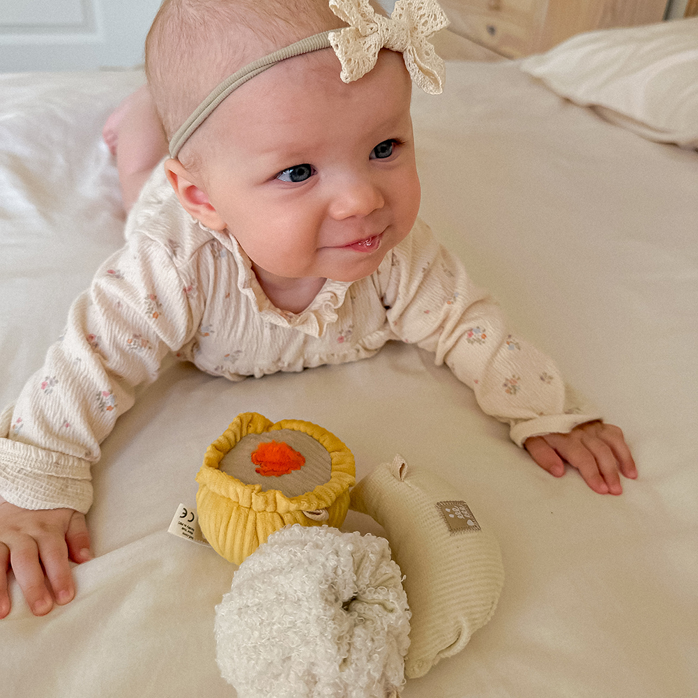 Little Lamb Kind 港點三入組吊飾手搖鈴