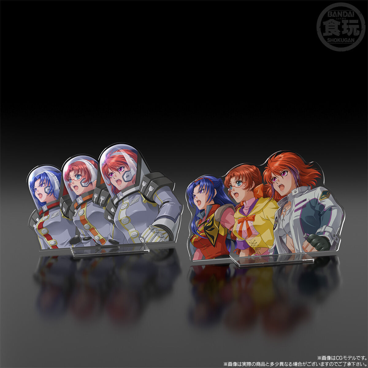 預訂 2026年11月 [魂SHOP限定] SMP 超級機械人大戰 OG 艾比絲 & 高倉鶇 & 斯蕾 壓克力立牌