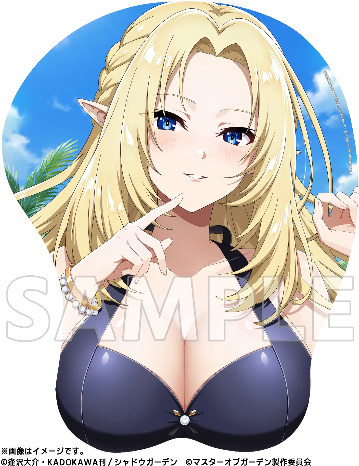 「ACG.GO」「預購」Soft Garage 我想成為影之強者 Alpha 水着ver. 等身大立體滑鼠墊