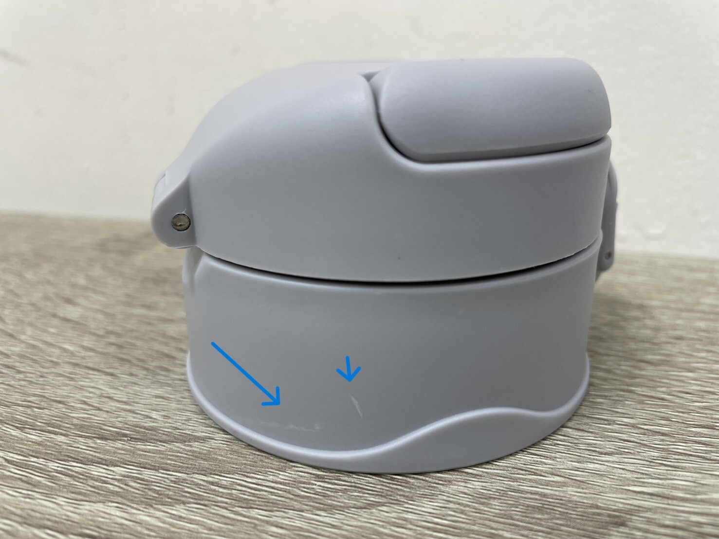 【福利瑕疵品售出，概不退換】淨瓷彈跳杯蓋_迷霧灰