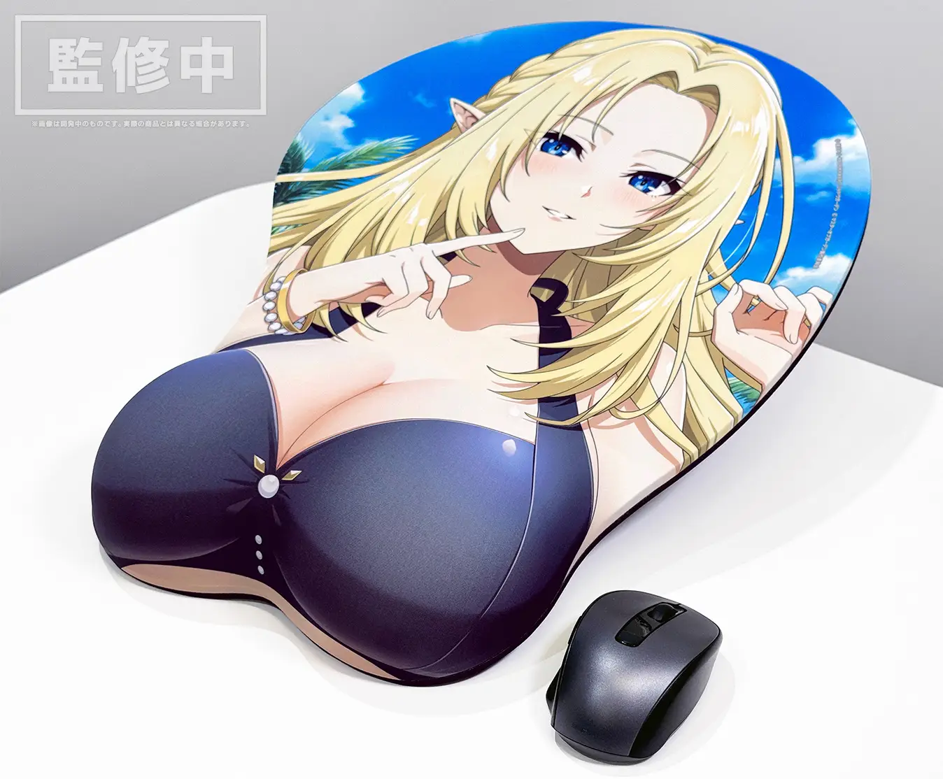 「ACG.GO」「預購」Soft Garage 我想成為影之強者 Alpha 水着ver. 等身大立體滑鼠墊