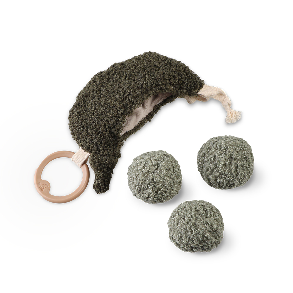 Little Lamb Kind 豌豆莢吊飾手搖鈴