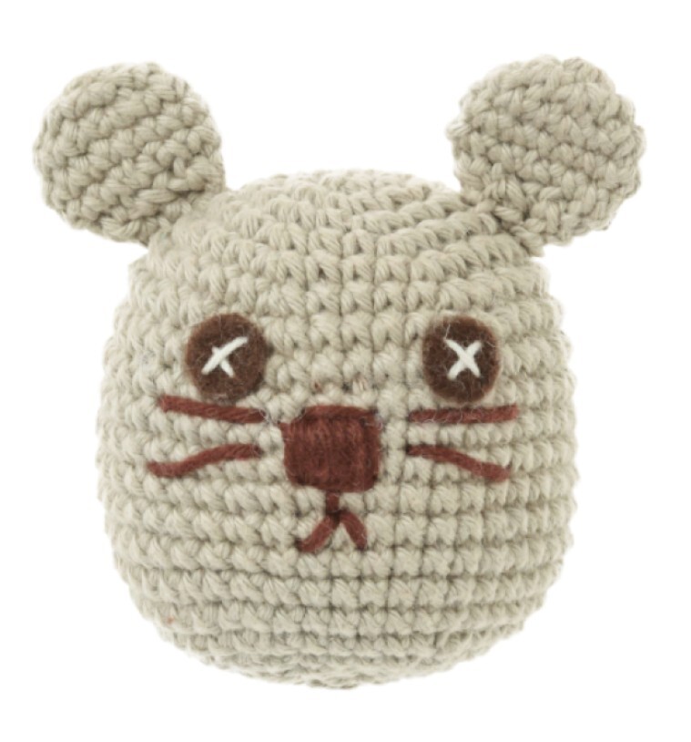 泰國Ketawa 手工針織玩具 - 老鼠