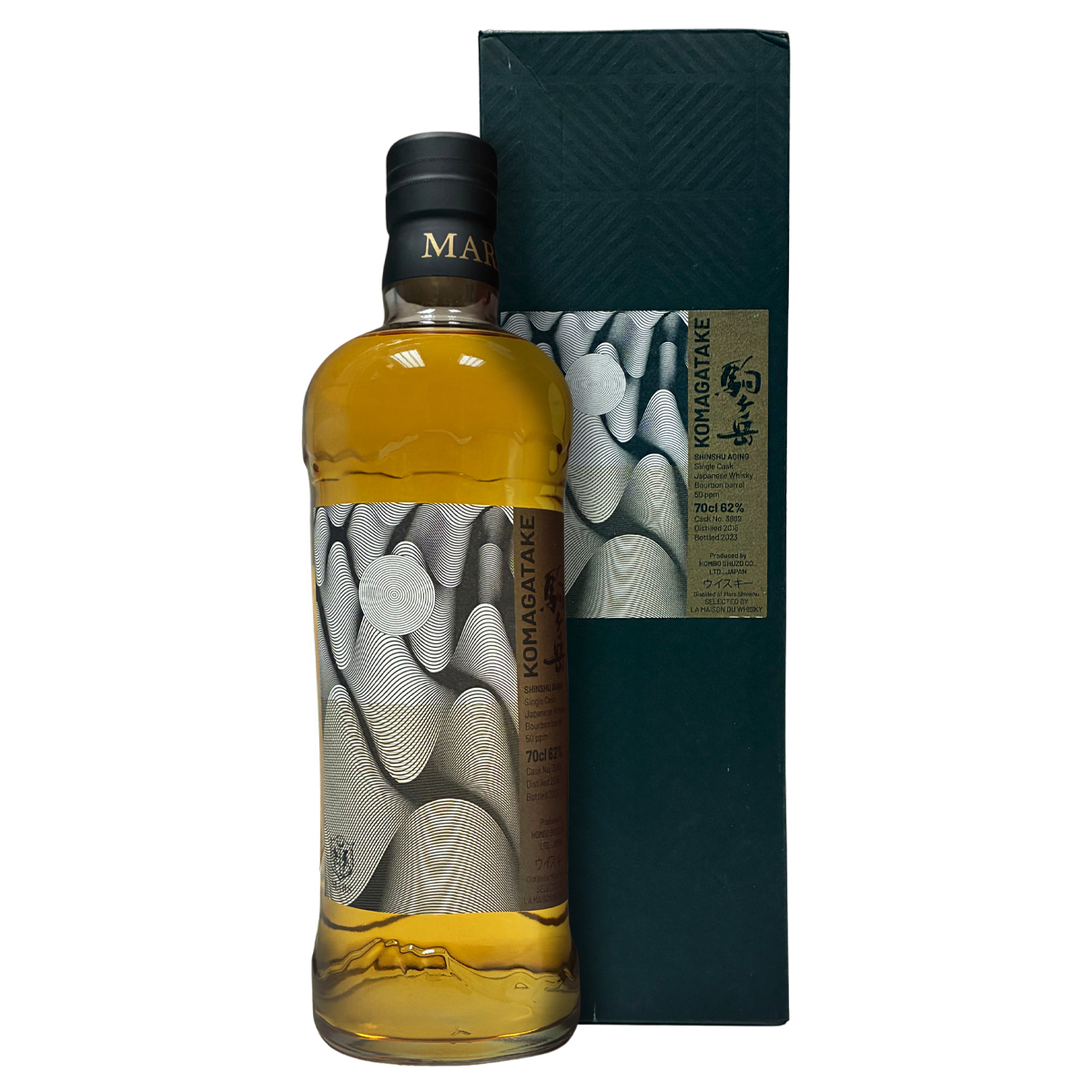 Mars Komagatake 駒ケ岳 Shinshu Aging #3989 Single Cask Japanese Whisky 62% (Selected By LMDW)