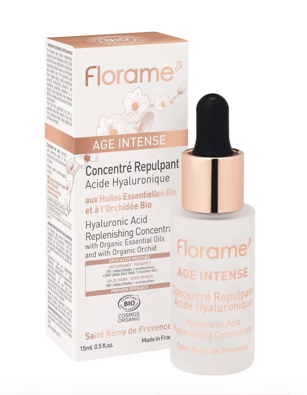 FLORAME Hyaluronic Acid Replenishing Concentrate 有機蘭花透明質酸修復精華 [15ml]