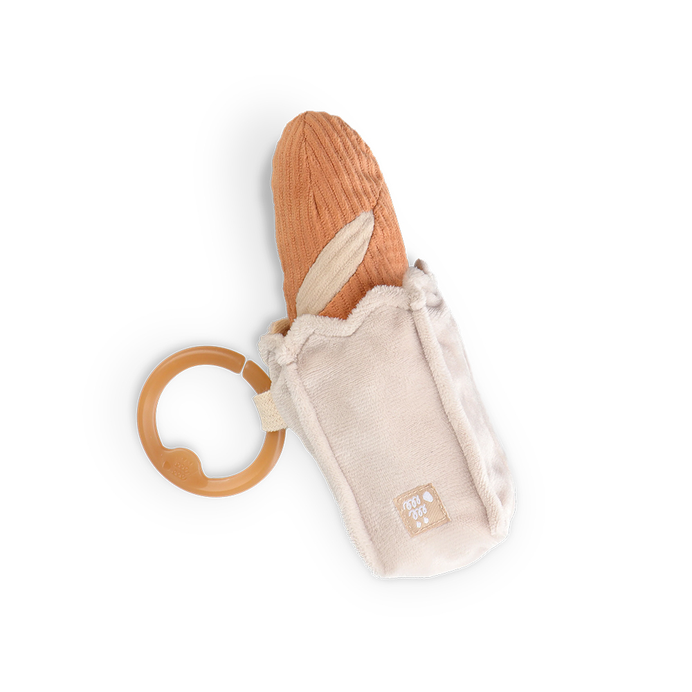 Little Lamb Kind 法國麵包吊飾手搖鈴