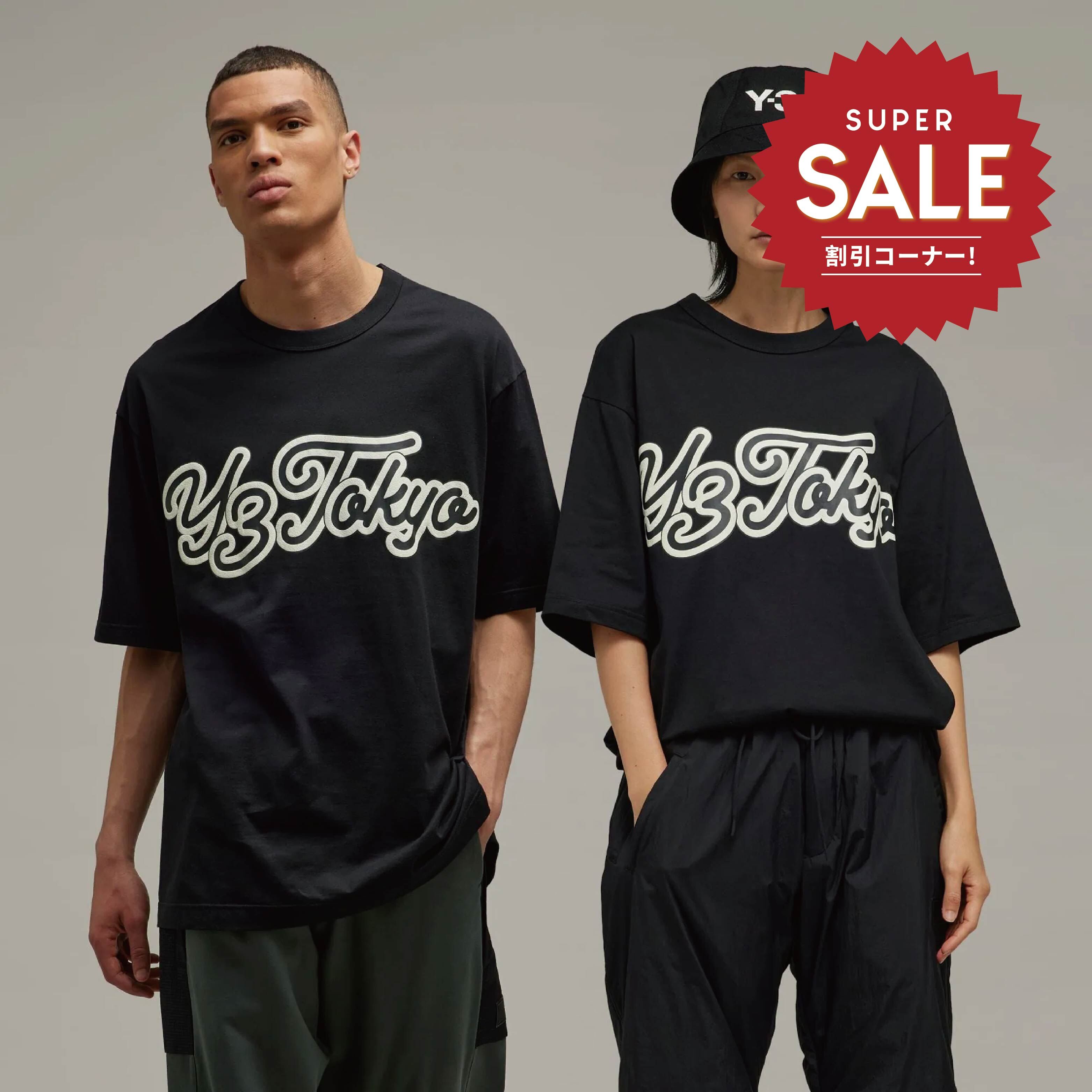 【 Y-3 GFX YY SS TEE 短TEE - 黑 】