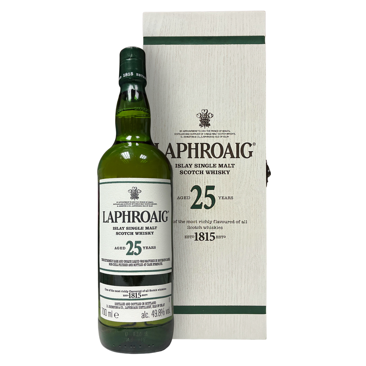 Laphroaig 25 Years Old 2020 Release 49.8%