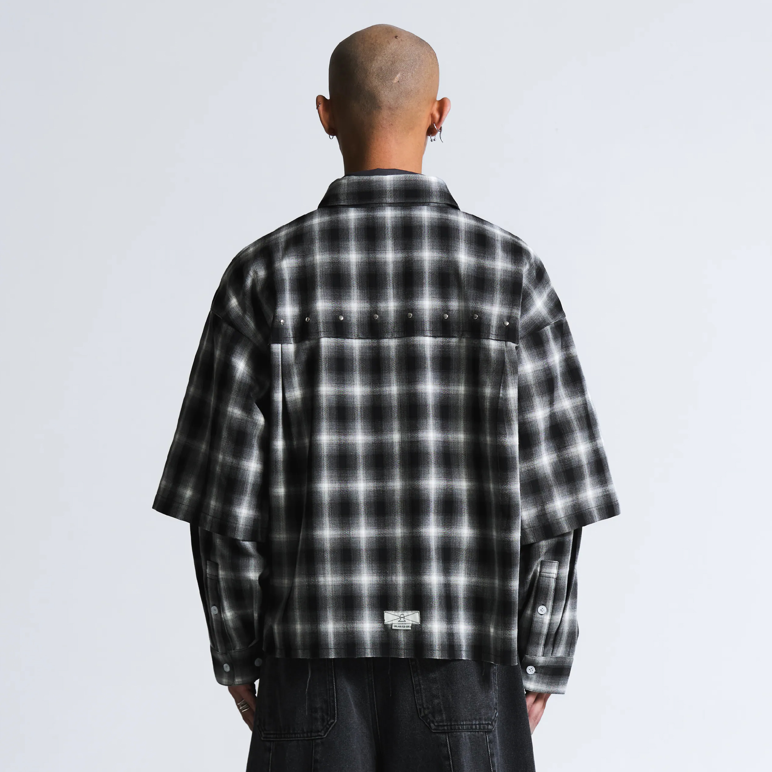 Wall Of Sound "LINOLEUM" Check Shelter Shirt