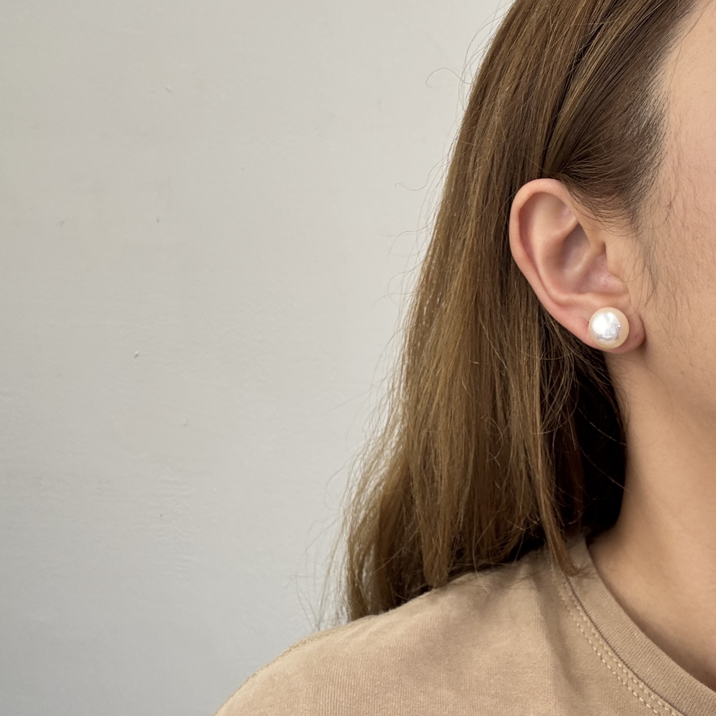 36115 彩光珍珠耳環