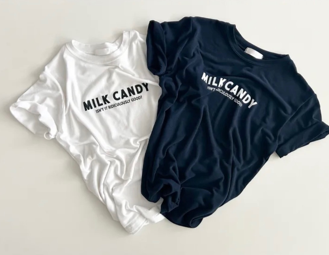 【優惠價預訂】韓國MILK CANDY TEE（2色）
