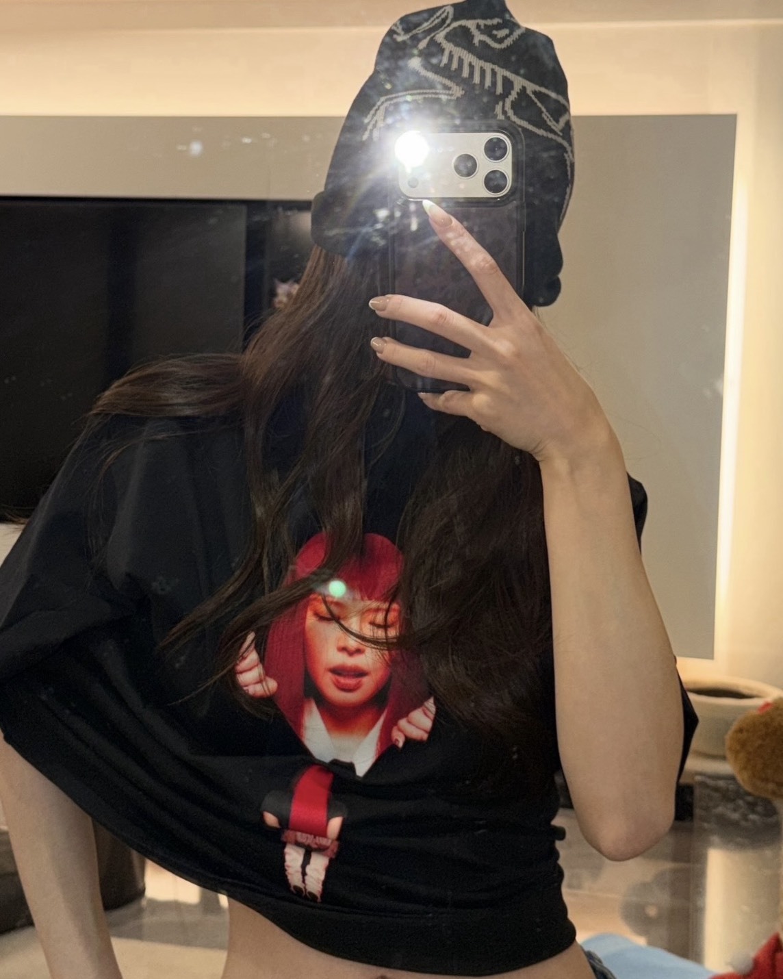 Jennie x Miniso 聯名 Ruby系列 周邊 圓領 上衣 2色