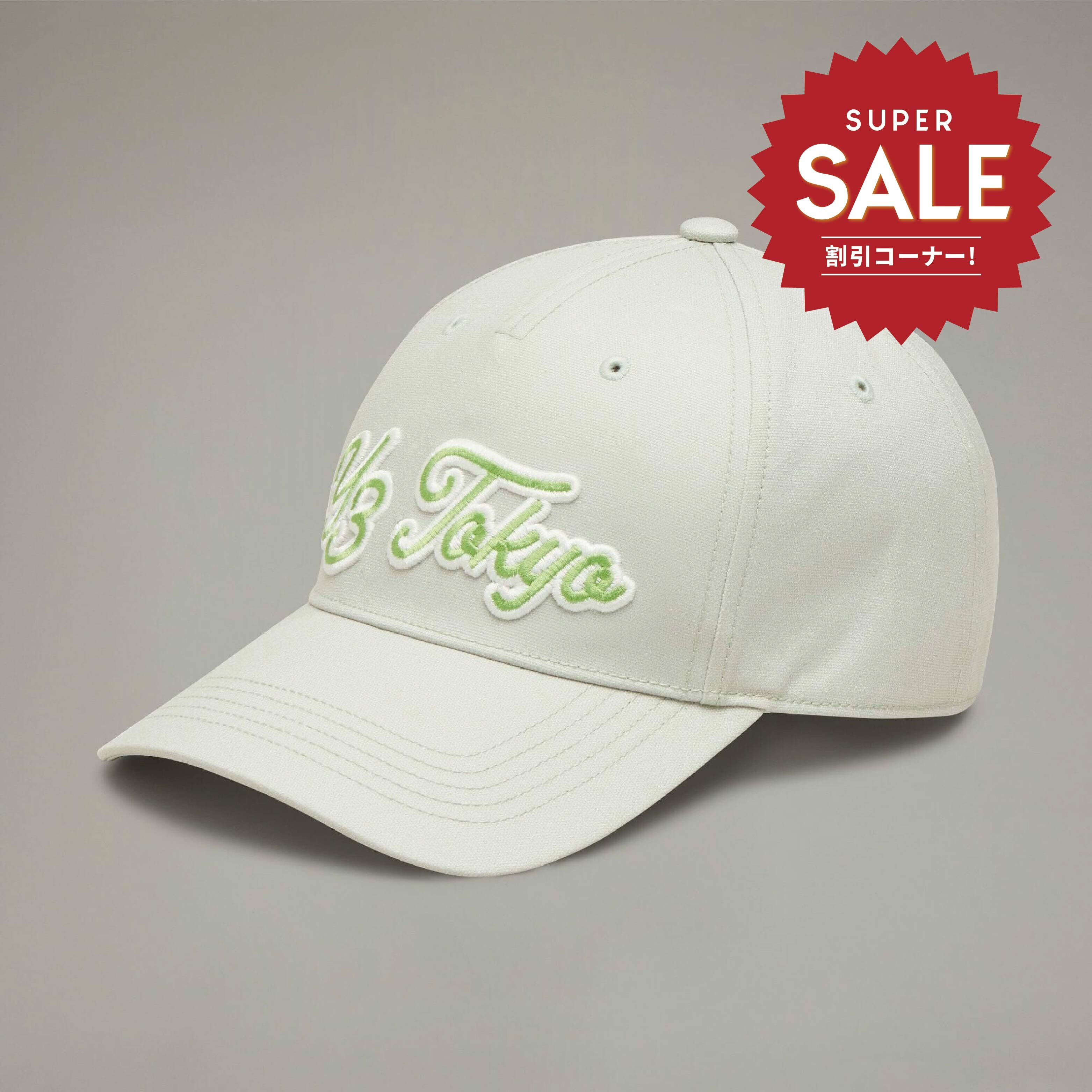 【 Y-3 T CAP 草寫立體字棒球帽 - 灰綠 】