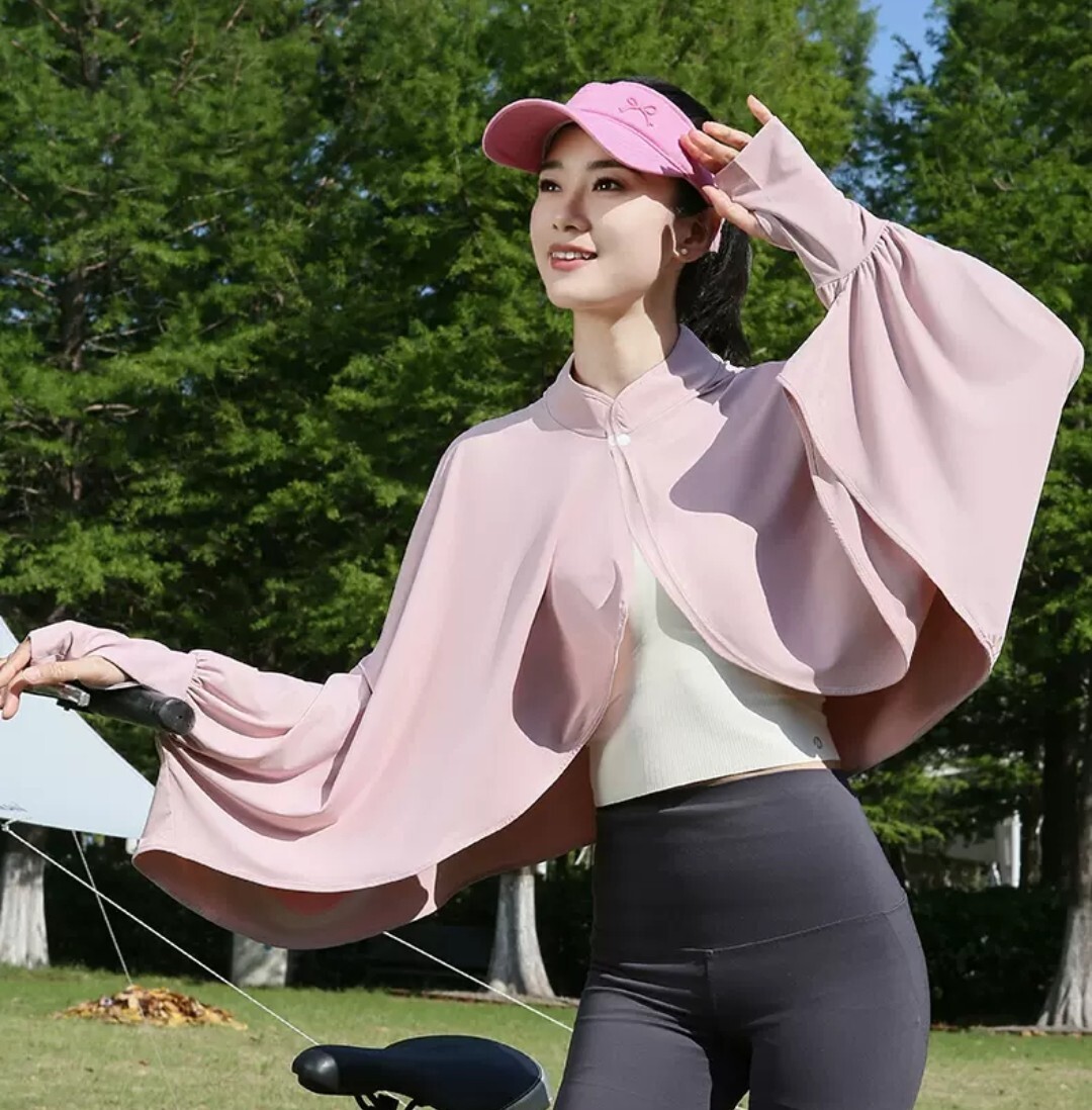 夏季冰絲防曬披肩