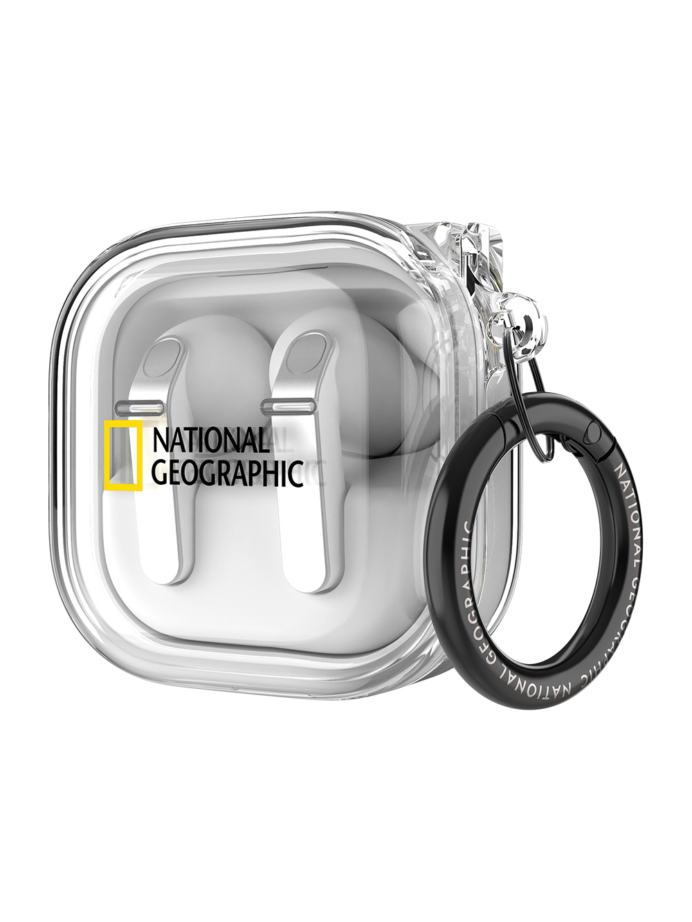 國家地理 | Clear Case Galaxy Buds 4 透明保護殼【National Geographic 台灣總代理】