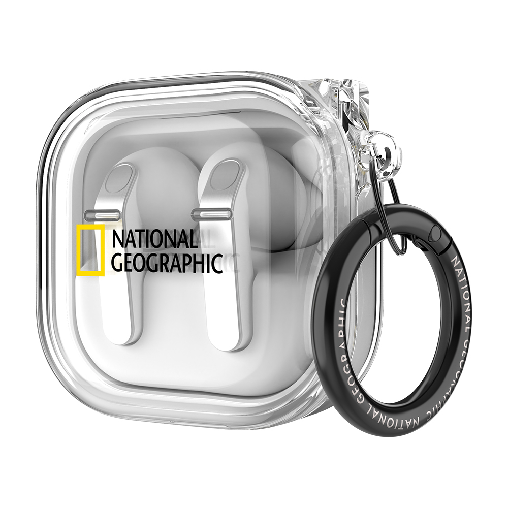 國家地理 | Clear Case Galaxy Buds 4 透明保護殼【National Geographic 台灣總代理】