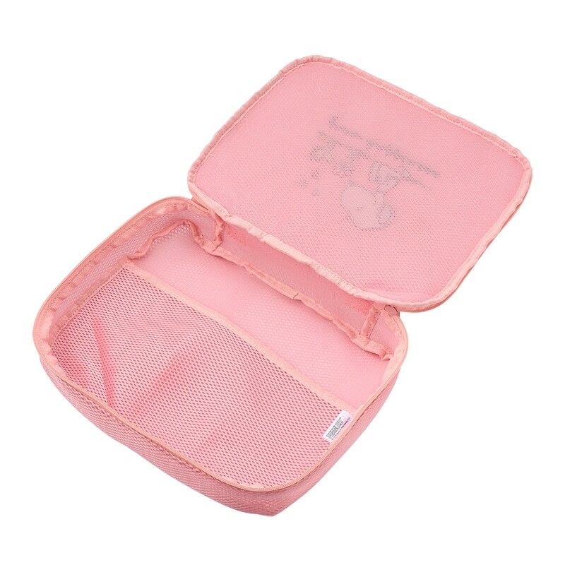 [連線] PEANUTS 史努比 透氣網眼收納袋