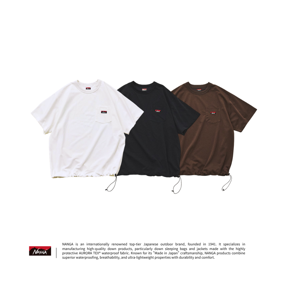 "代購" NANGA 別注款 neo-PRO 日本製 抽繩口袋短踢