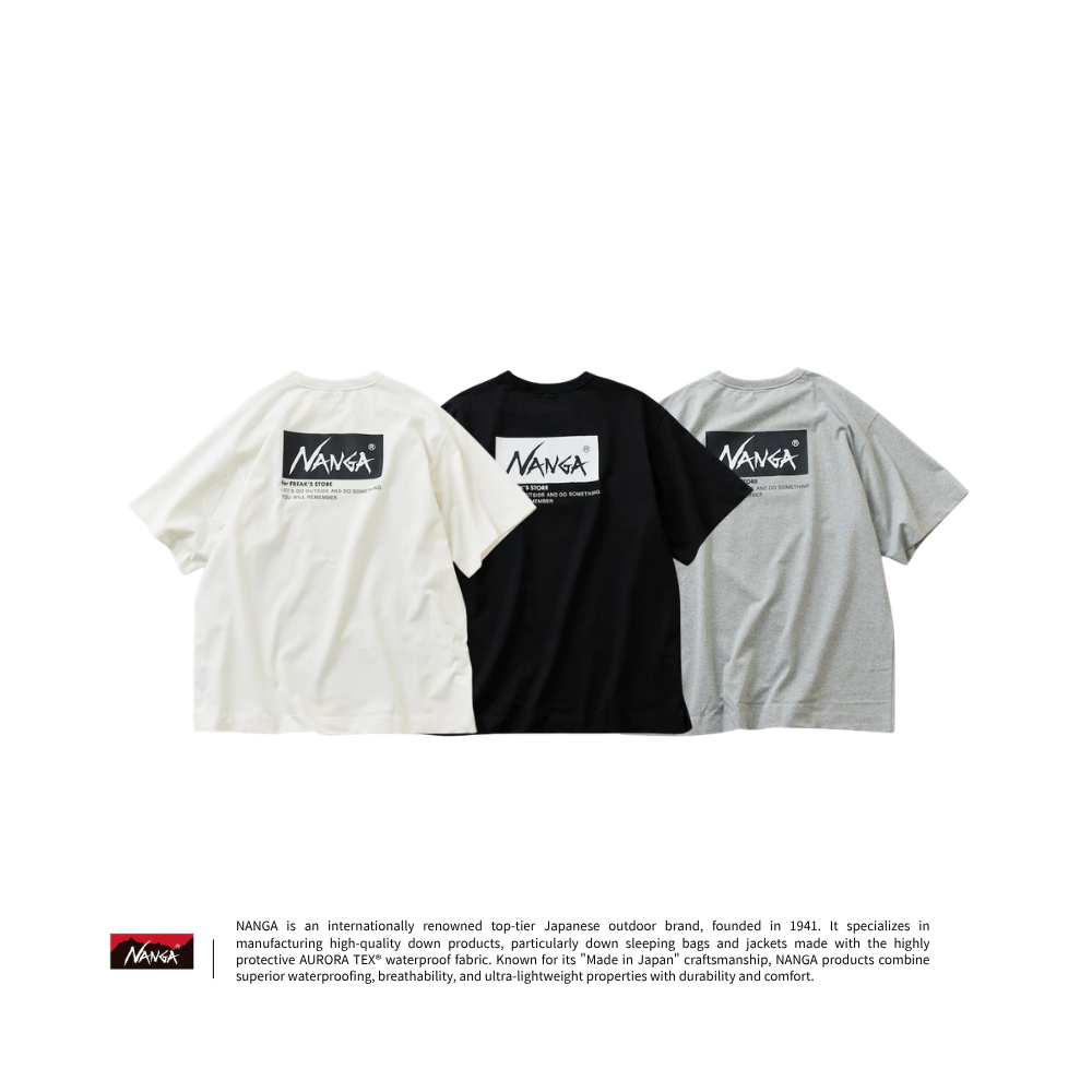 "代購" NANGA 別注款 ECO HYBRID 經典LOGO 短踢