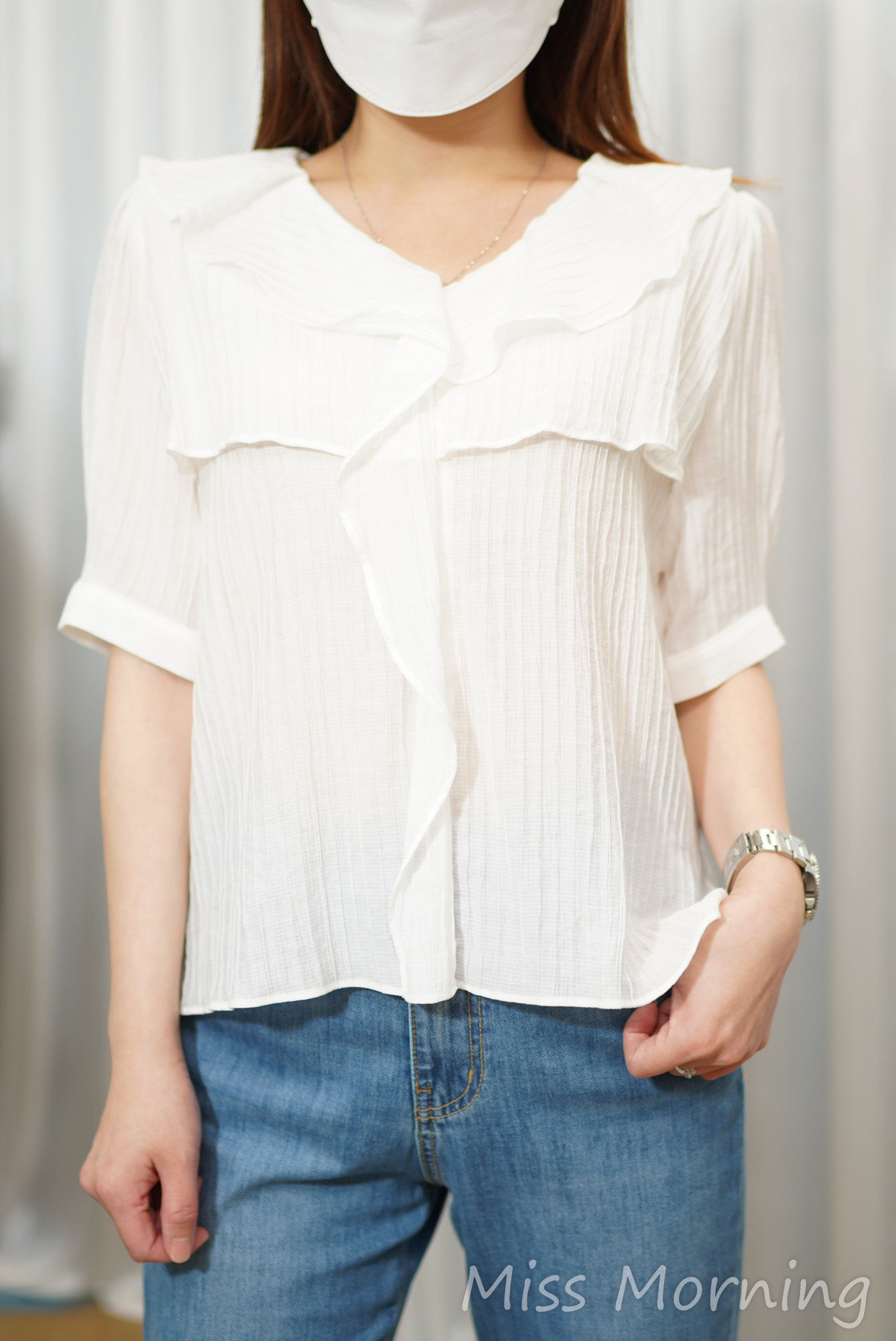 直條紋款上衣(15148)