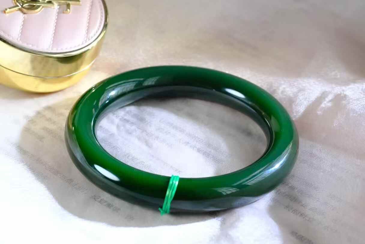 326711 57.3mm和田玉手鐲 (56-58)