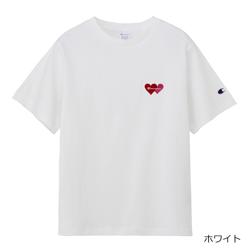 [連線] Champion 休閒寬鬆刺繡愛心T恤