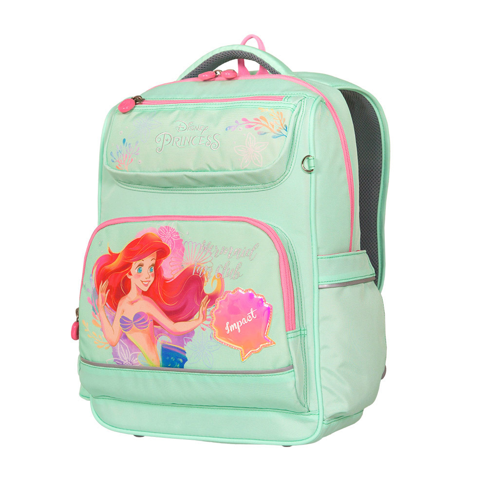 IMPACT 怡寶 小美人魚 經典學院護脊書包 粉綠 IMDSPC502LG (售完不補)