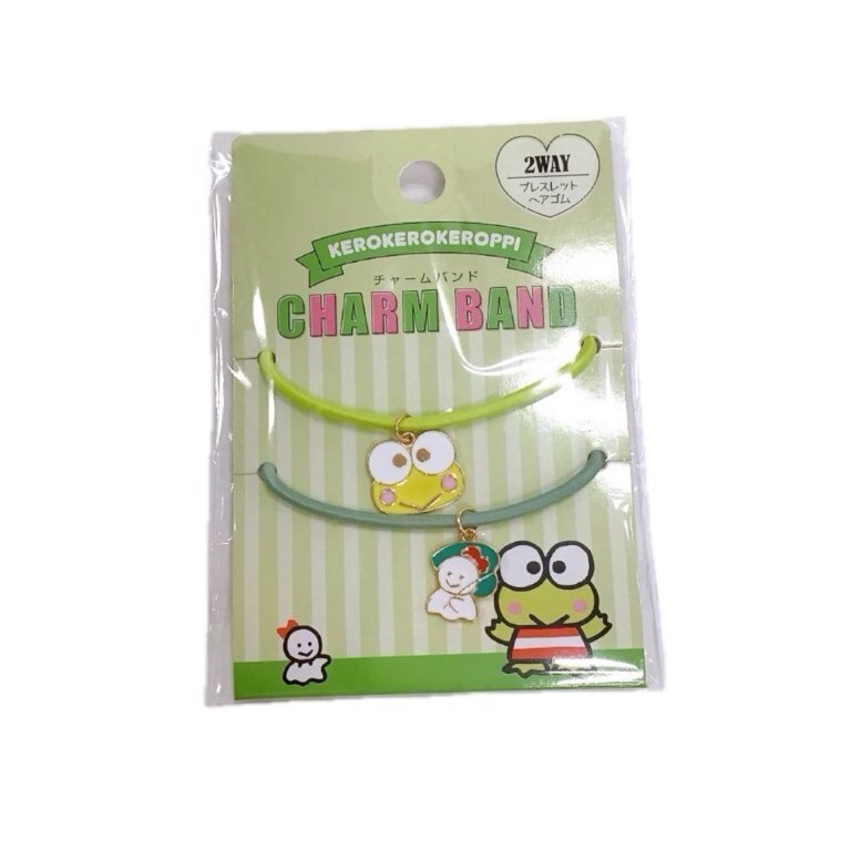 髮圈/大眼蛙 2入