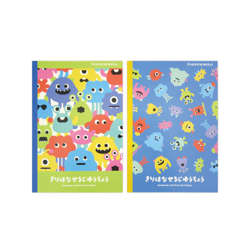 可撕式筆記本/怪獸 50張 17.3×25×0.5cm