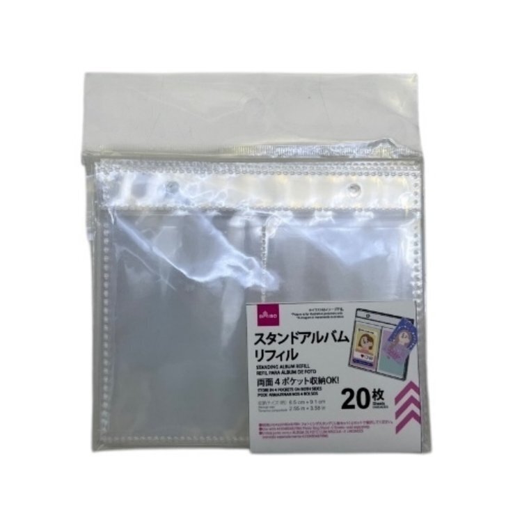 立式相簿補充內頁/20入 13.9×0.1×11.9cm