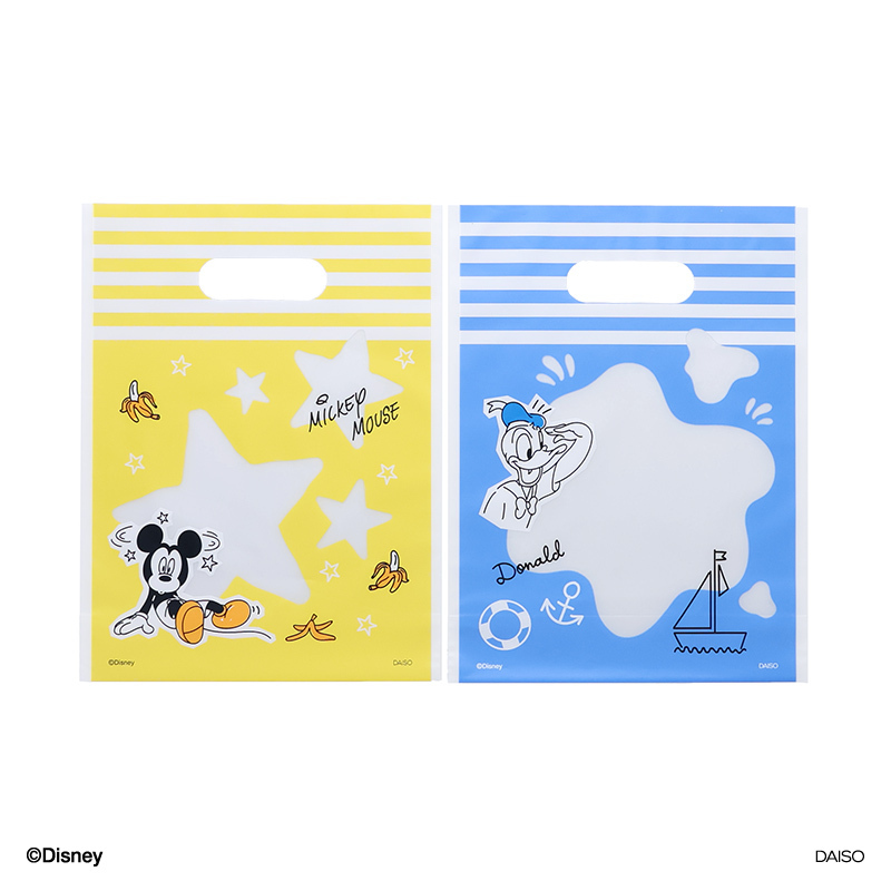 手提袋/米奇＆好友 5入 16×21×6cm