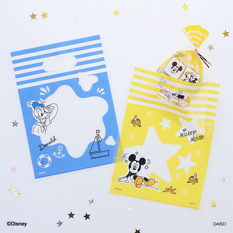 手提袋/米奇＆好友 5入 16×21×6cm