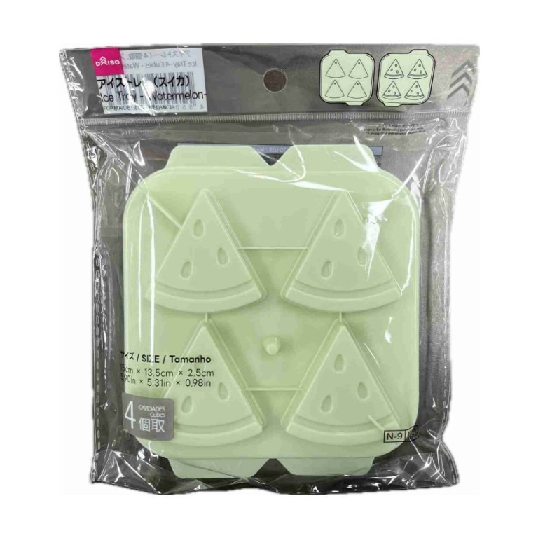 造型製冰盒/4格 西瓜 15×13.5×2.5cm