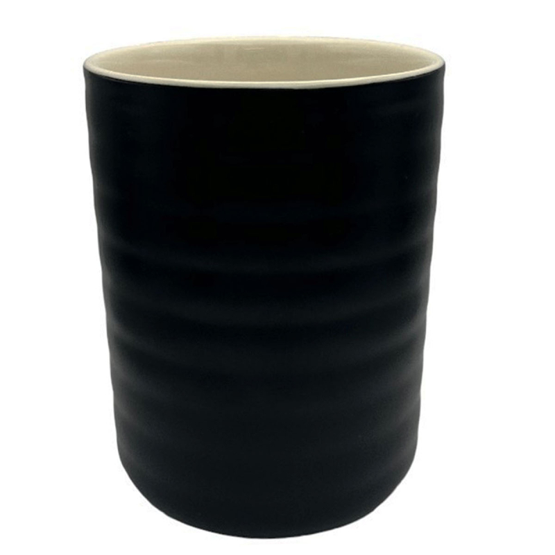 寬口杯/黑 約8.2cm