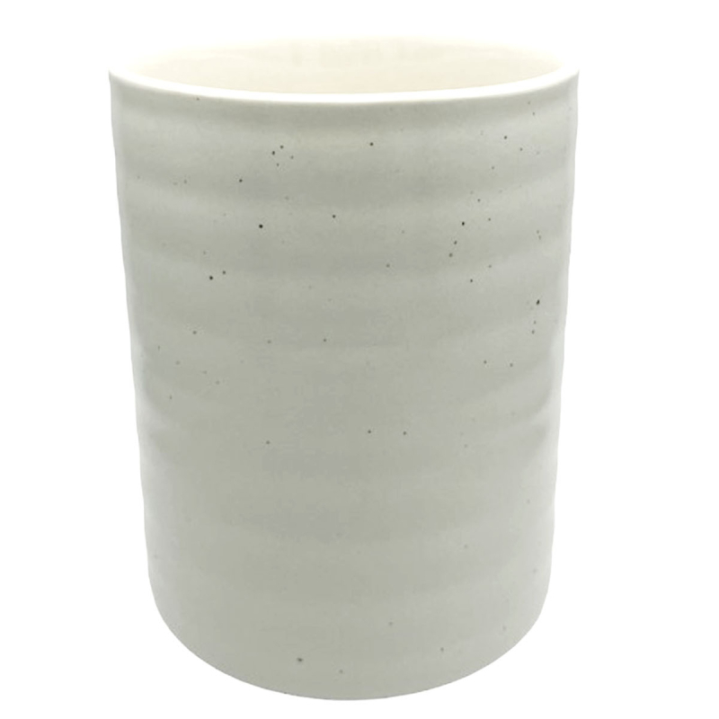 寬口杯/白 約8.2cm