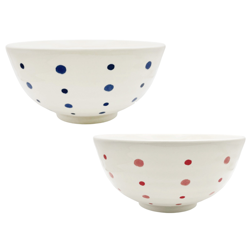 小丼碗/飛濺水玉 約15cm