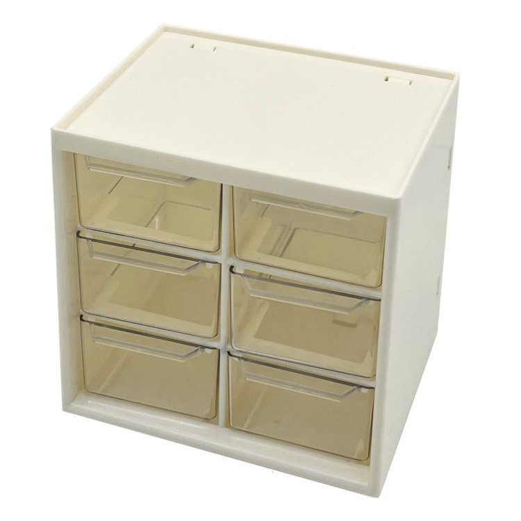 抽屜式收納盒/12.4×9.8×12.6cm