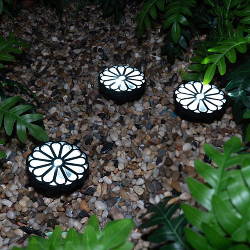 崁入式太陽能燈/花型 埋入式