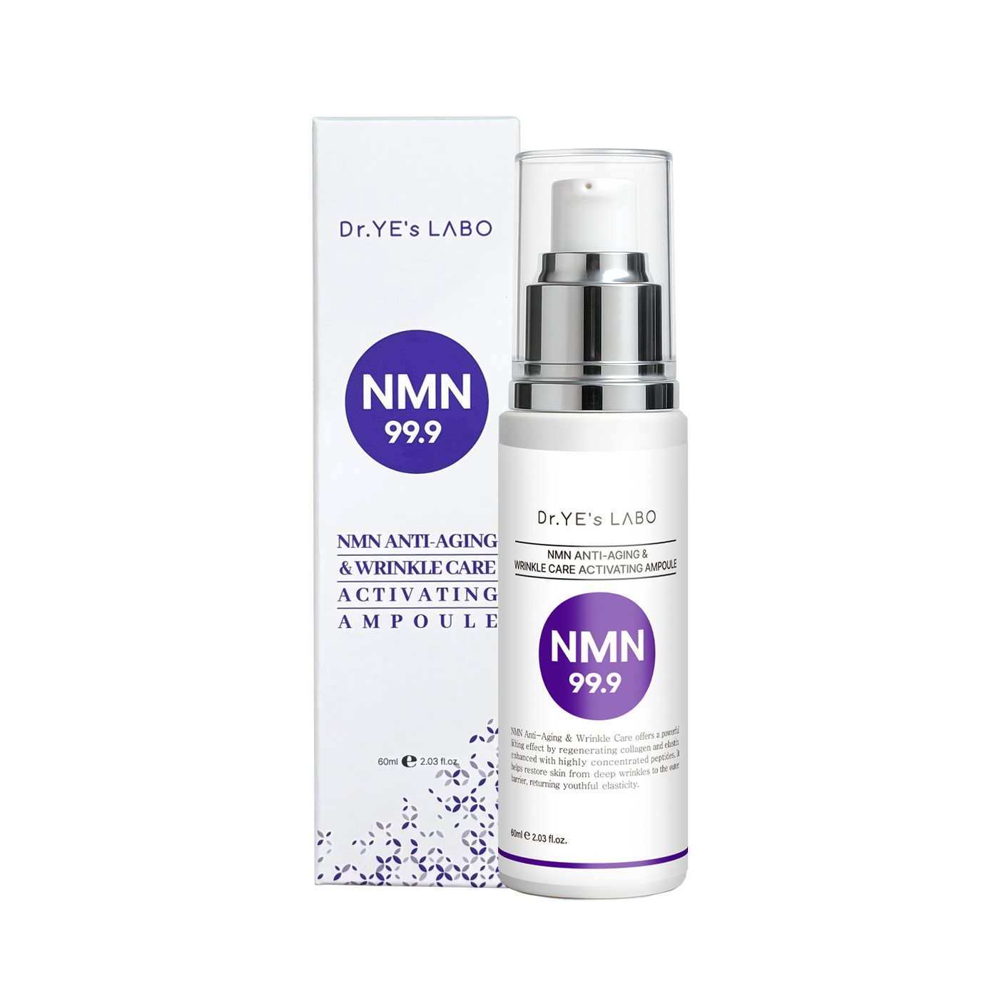 SB07 DR.YE's LABO NMN 啟動抗衰老抗皺 緊緻安瓶 NMN 99.9 Anti-Aging Wrinkle care Activating Ampoule 60ML (LA010)