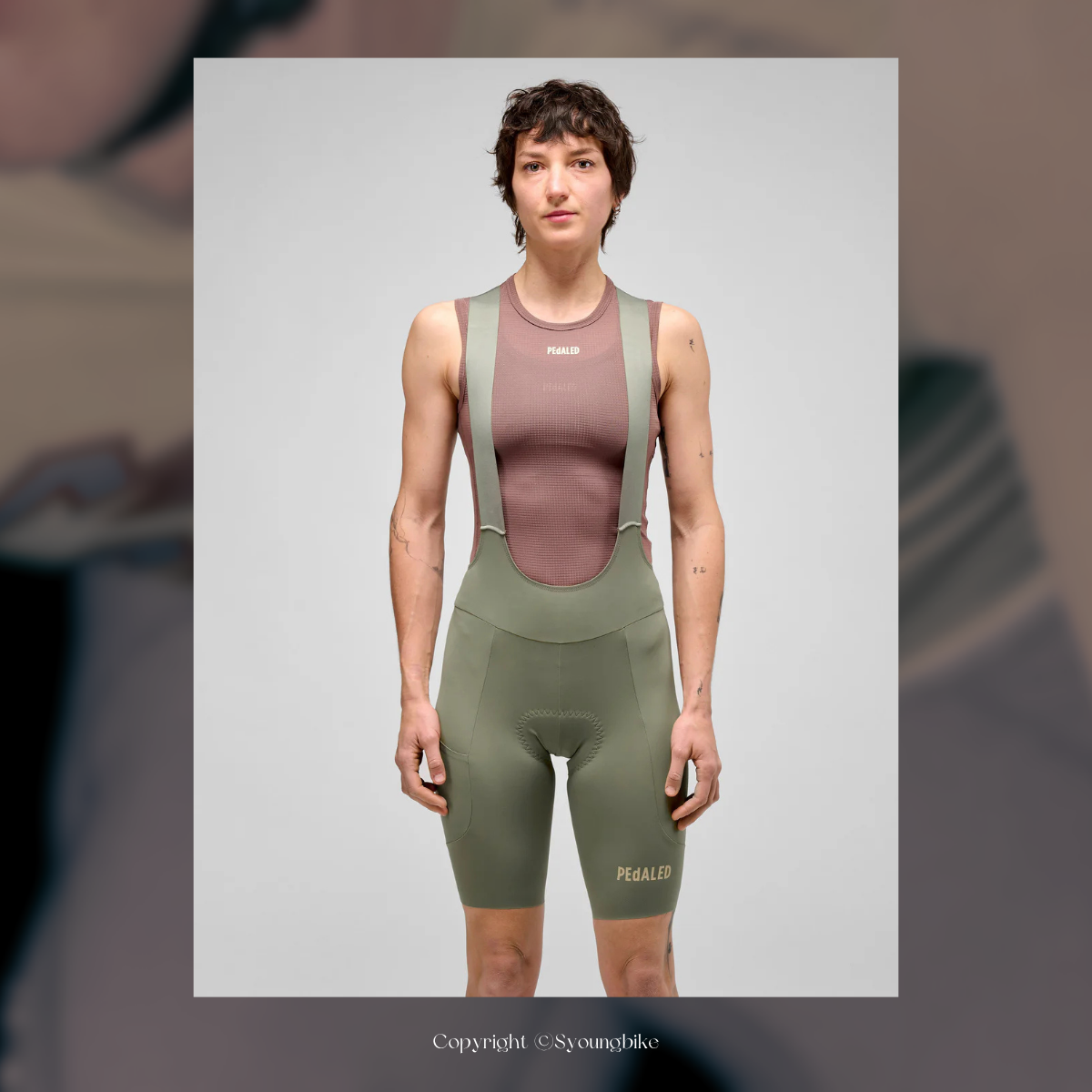 【PEdALED】W's Element Baselayer Sleeveless 透氣內搭背心 / Dark Purple 暗紫