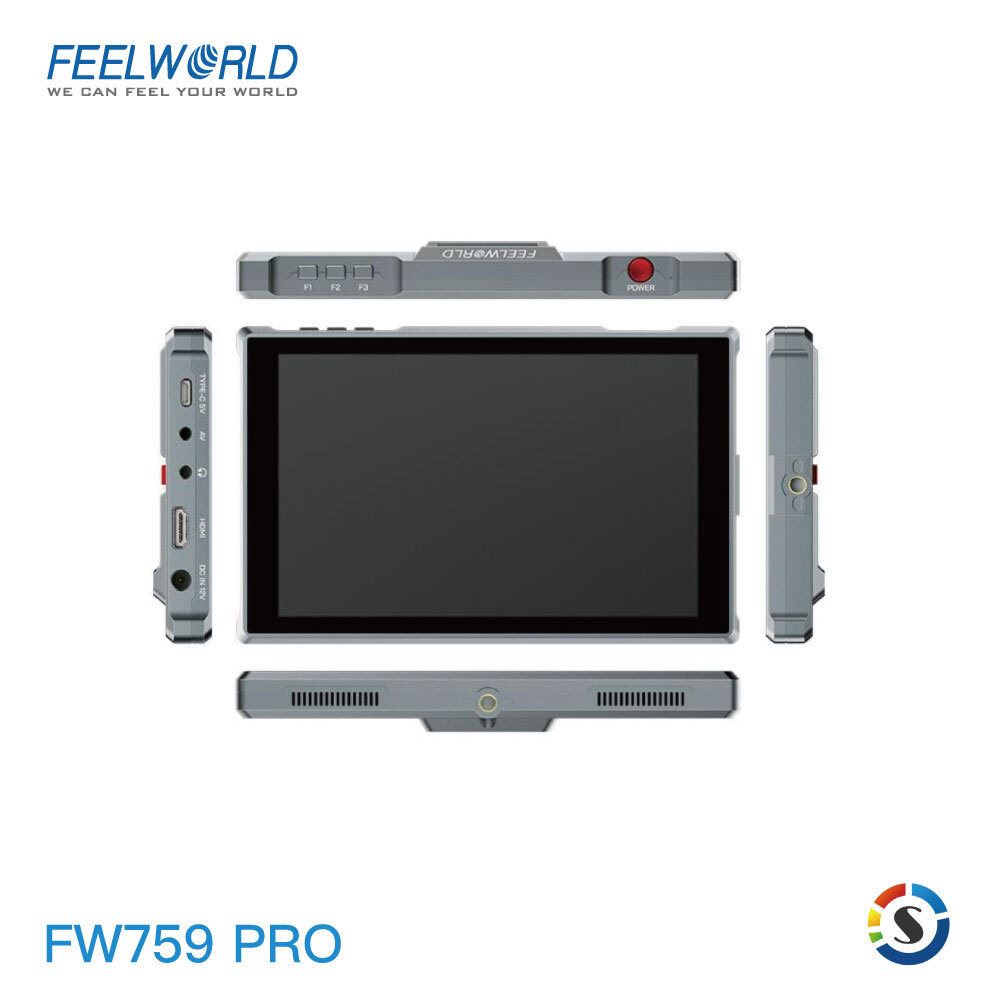 FEELWORLD富威德 FW759 PRO (7吋) 觸控監視螢幕