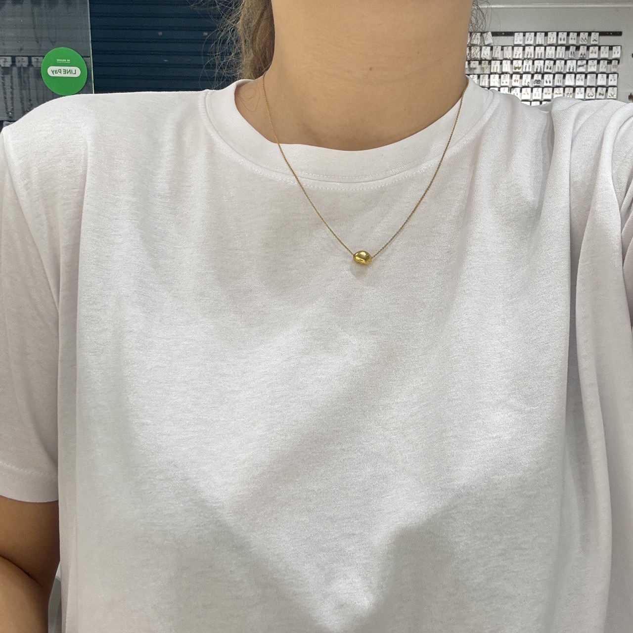 36106 金屬百搭小墜子項鍊