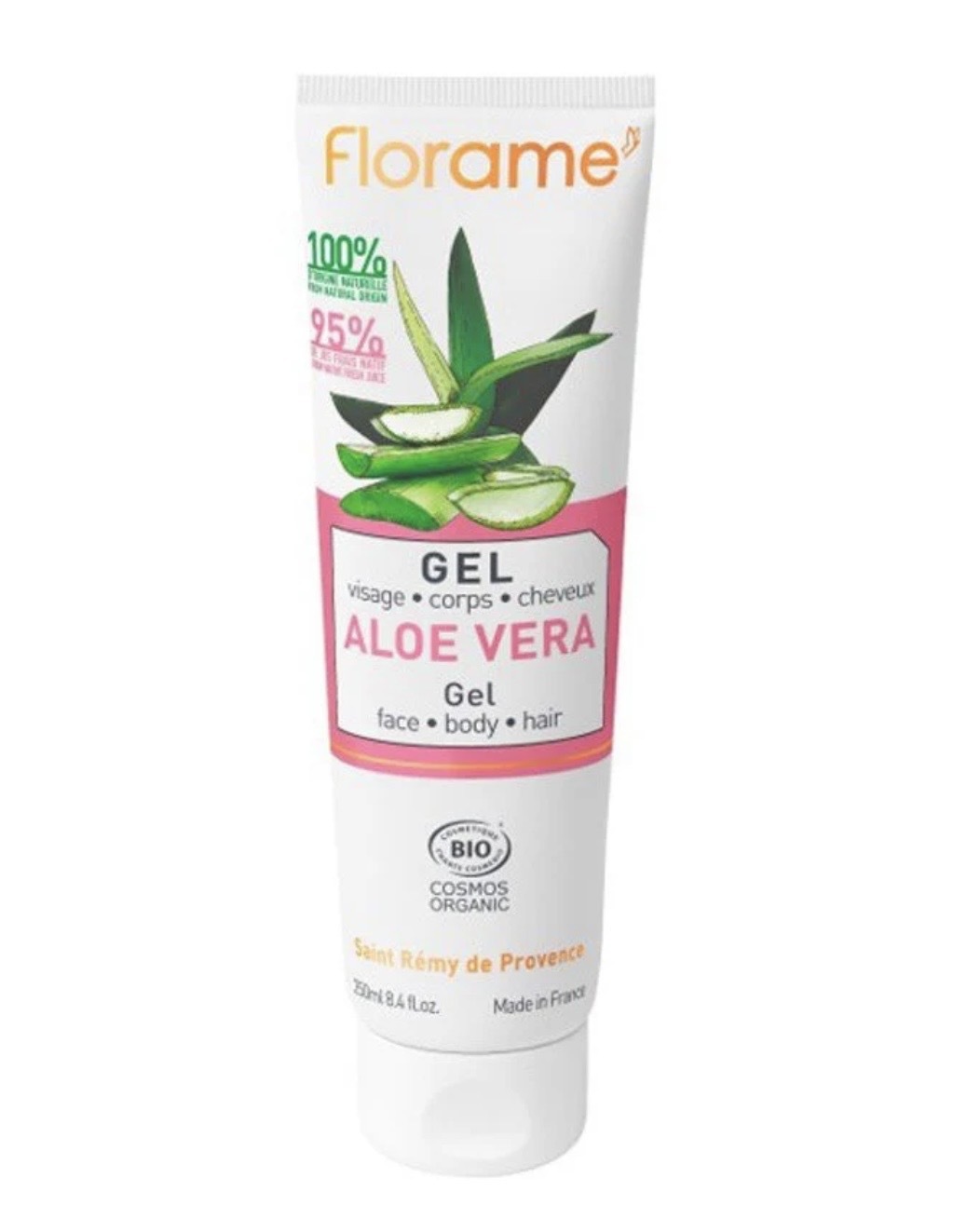 FLORAME Organic Aloe Vera Gel 有機蘆薈啫喱 [250ml]