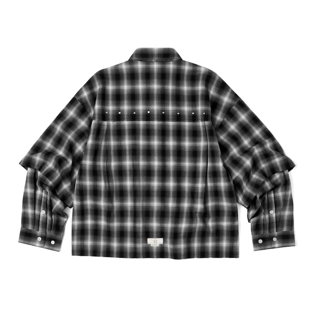 Wall of Sound - 2:10/“LINOLEUM” CHECK SHELTER SHIRT