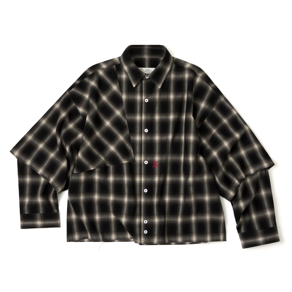 Wall of Sound - 2:10/“LINOLEUM” CHECK SHELTER SHIRT